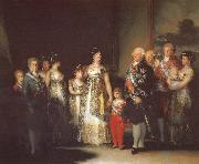 Francisco Goya Charles IV with his family oil on canvas